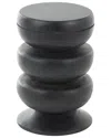 Peyton Lane Geometric Handmade Bubble Accent Table