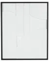 Peyton Lane Geometric Wood Dimensional Curved Art Deco Home Wall Decor
