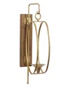 Peyton Lane Glam & Wood Wall Sconce In Gold