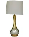 Peyton Lane Glam Glass Gold Table Lamp In Gold