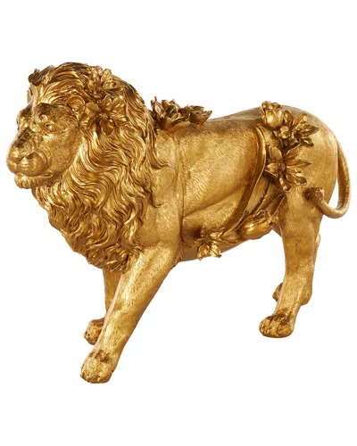 Peyton Lane Glam Resin Sculpture In Gold