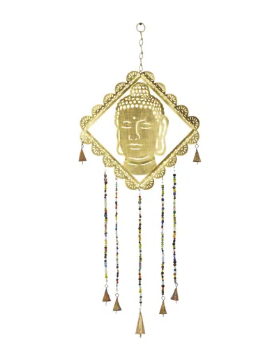 Peyton Lane Gold Metal Eclectic Windchime