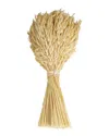 Peyton Lane Grass Beige Dried Plant Handmade Wheat Stalk Bundle Natural Foliage In Beige