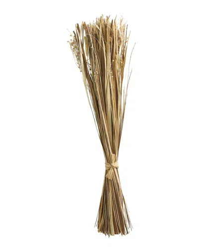 Peyton Lane Grass Brown Dried Plant Handmade Tall Floral Bouquet Natural Foliage