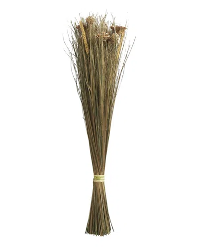 Peyton Lane Grass Brown Dried Plant Handmade Tall Floral Bouquet Natural Foliage