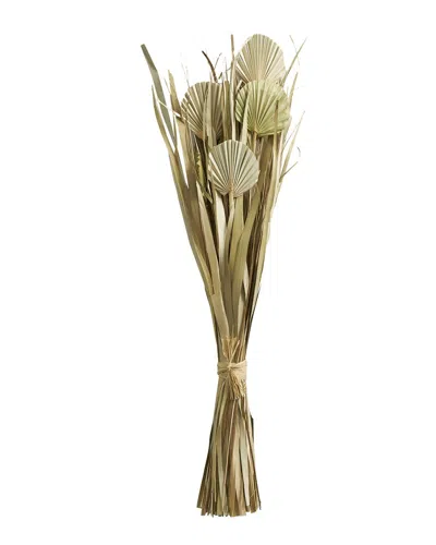 Peyton Lane Grass Green Dried Plant Handmade Tall Bouquet Natural Foliage