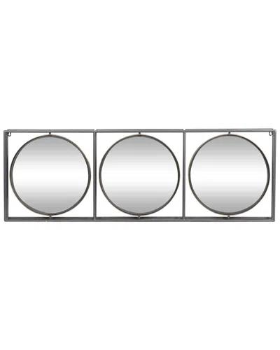 Peyton Lane Grey Modern Wall Mirror