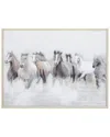 Peyton Lane Grey Polystone Modern Farmhouse Framed Wall Art