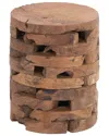 Peyton Lane Handmade Accent Table In Brown