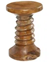 Peyton Lane Handmade Accent Table In Brown
