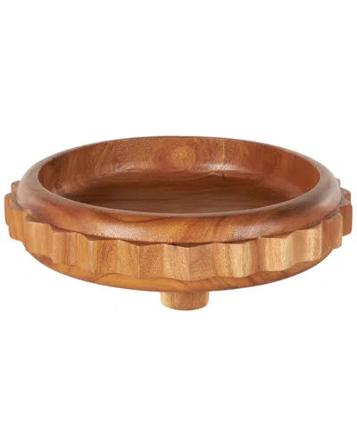 Peyton Lane Handmade Decorative Bowl In Brown