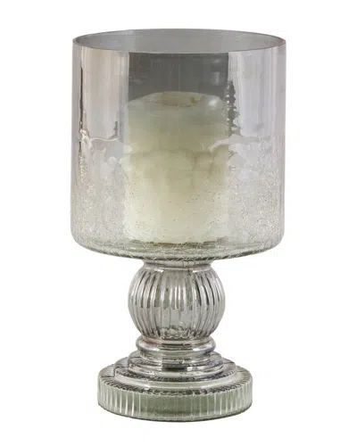 Peyton Lane Handmade Hurricane Lamp In Transparent
