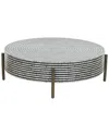 Peyton Lane Handmade Mother-of-pearl Mosaic Inlay Coffee Table
