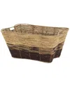 Peyton Lane Handmade Storage Basket In Multi
