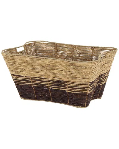 Peyton Lane Handmade Storage Basket In Multi