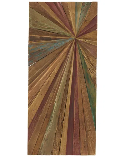Peyton Lane Handmade Teak Wall Decor