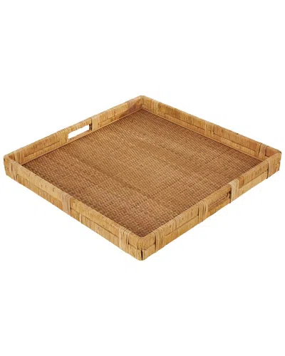 Peyton Lane Handmade Tray In Brown