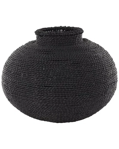 Peyton Lane Handmade Vase In Black