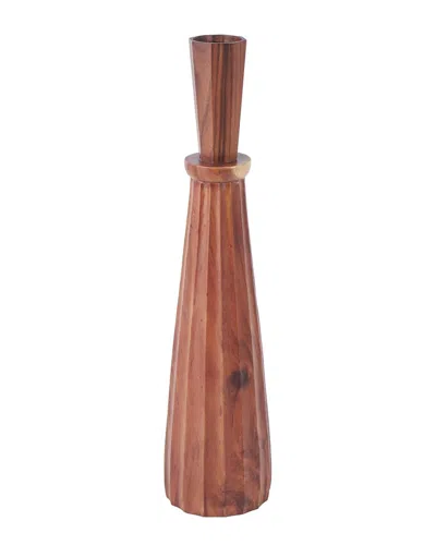 Peyton Lane Handmade Vase In Brown