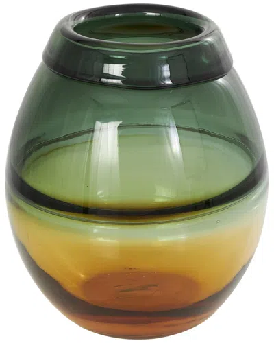 Peyton Lane Handmade Vase In Green