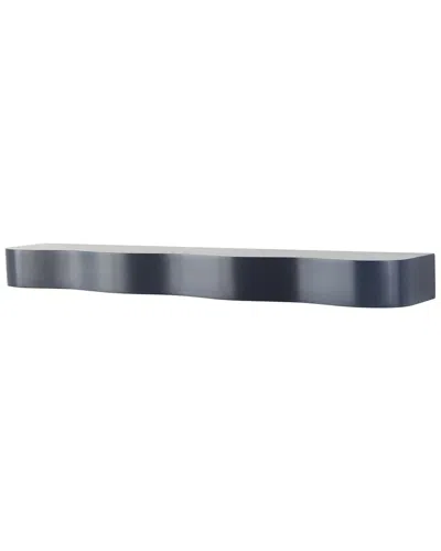 Peyton Lane Handmade Wall Shelf In Black