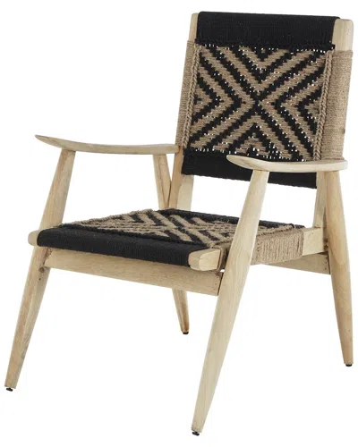Peyton Lane Handmade Woven Jute Accent Chair In Multi