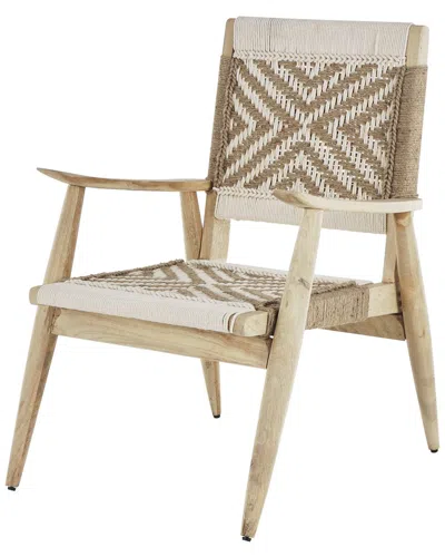 Peyton Lane Handmade Woven Jute Accent Chair In Neutral