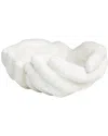 Peyton Lane Hands White Polystone Open Sculpture In White