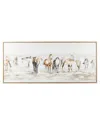 Peyton Lane Horse Framed Canvas Wall Art In Multi