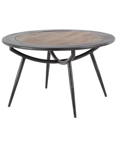 Peyton Lane Industrial Coffee Table In Black