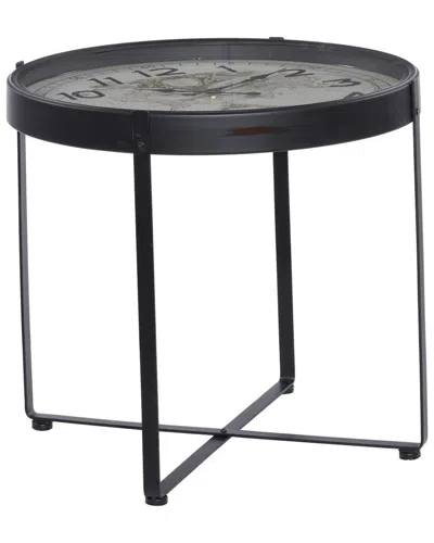 Peyton Lane Iron Farmhouse Accent Table