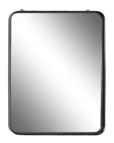 Peyton Lane Large Wall Mirror In Black