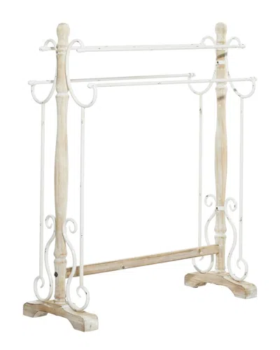 Peyton Lane Light Wood Farmhouse Coat Rack In Light Brown