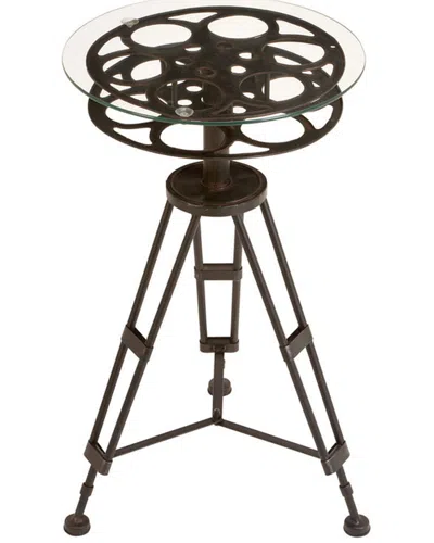 Peyton Lane Metal & Glass Accent Table
