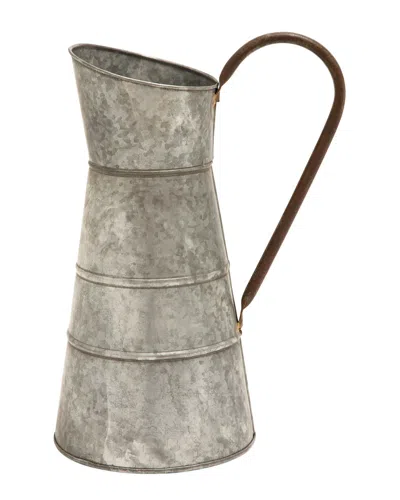 Peyton Lane Metal Galvn Watering Jug In Brown