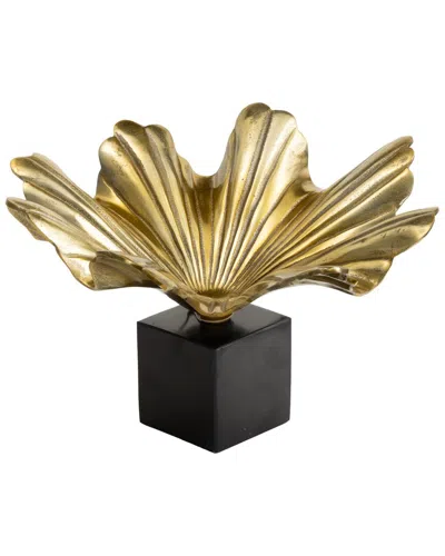 Peyton Lane Modern Aluminum Metal Decorative Bowl In Black