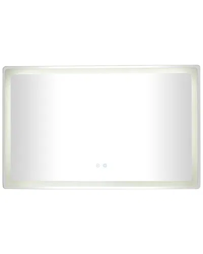 Peyton Lane Modern Anti Fog Mirror In Silver