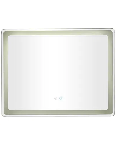 Peyton Lane Modern Anti Fog Mirror In Silver