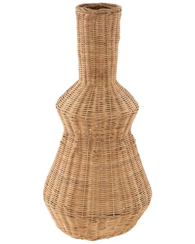 Peyton Lane Modern Farmhouse Seagrass Vase In Neutral
