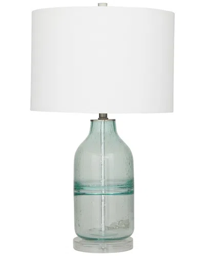 Peyton Lane Modern Glass Clear Table Lamp