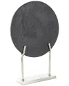 Peyton Lane Modern Marble Sculpture In Black
