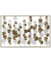 Peyton Lane Modern Solid Metal Wall Decor In Gold