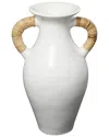 Peyton Lane Modern Vase In White
