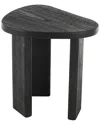 Peyton Lane Modern Wood Accent Table In Black