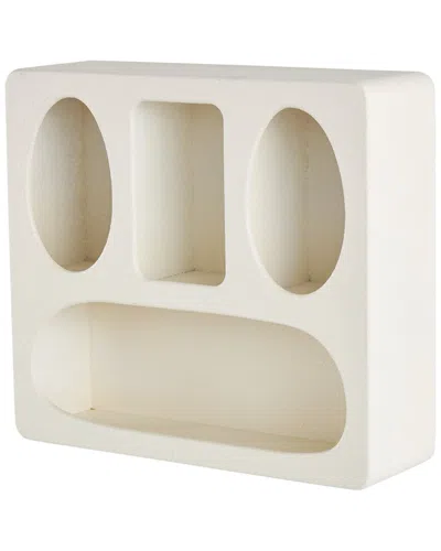 Peyton Lane Modern Wooden Wall Shelf In Neutral