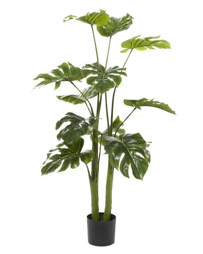 Peyton Lane Monstera Artificial Decorative Foliage In Green