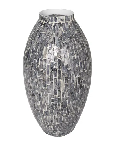 Peyton Lane Mother-of-pearl Handmade Mosaic Vase