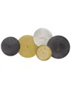 Peyton Lane Multi Color Coastal Wall Decor In Multi