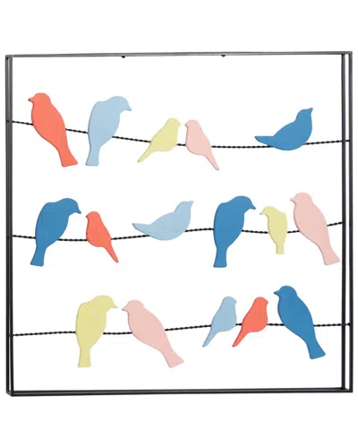 PEYTON LANE PEYTON LANE MULTI COLORED COASTAL WALL DECOR