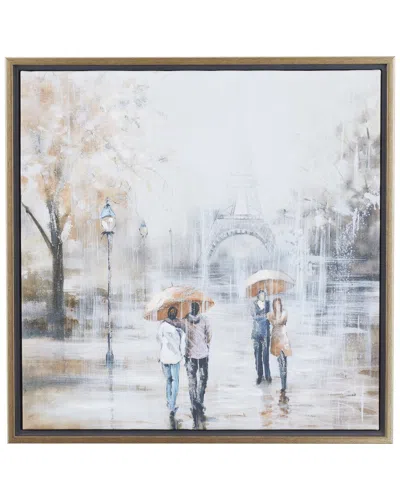 Peyton Lane Multi Polystone Transitional Framed Wall Art